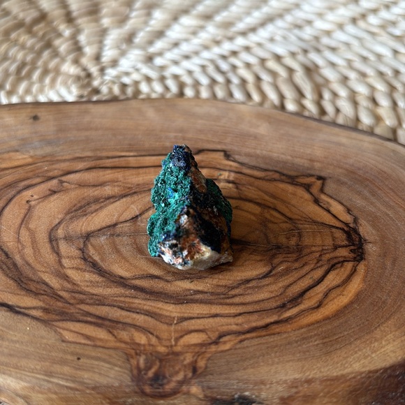 🔮✨Azurite and malachite crystal geode sparkling blue green crystal (Brazil) - Picture 4 of 9